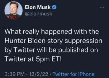 Мъск огласи документи как Twitter е укрил скандал с Хънтър Байдън