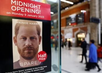 Книгата на принц Хари се продаде в рекордните 1,4 млн. копия за ден