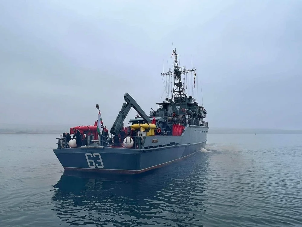 Фрегата “Верни” и базов миночистач “Прибой” отплаваха за участие в ,,SEA SHIELD 2023”