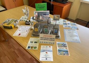 Второ място за ПГ „Свети Димитър Солунски„ в Белослав за най-добре изготвена Арт инсталация в състезанието ,,Най-добър млад заварчик“