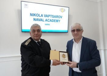 Ректорът на Държавната морска академия на Грузия посети ВВМУ