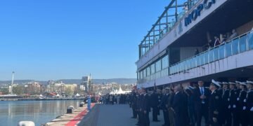 Министърът на отбраната Димитър Стоянов: Практическият опит от плаването на кораб „Св. Св. Кирил и Методий“ е много ценен за Българската армия