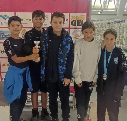 ПСК “Черно море“ е трети на Swimming Talent Cup
