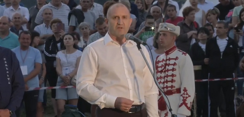 Радев на Рожен: Днес казваме „не” на нихилизма и безродието