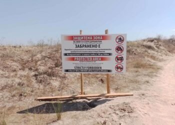 Министър Юлиян Попов и експерти провериха състоянието на дюнни местообитания в района на Дуранкулак