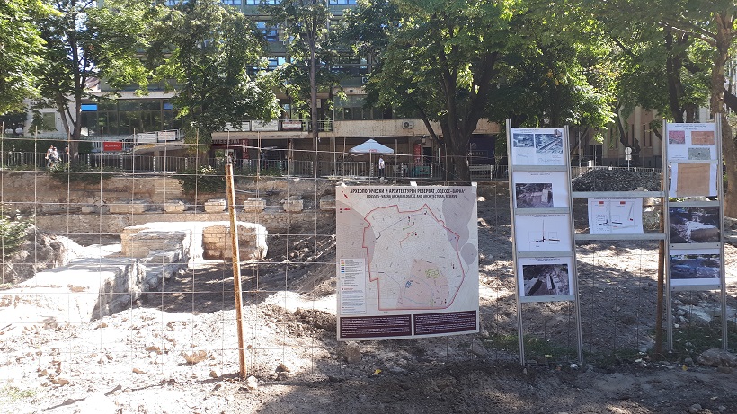 НИНКН даде "зелена улица" за археологията на ул. „Цар Симеон“ във Варна