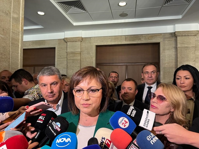 Корнелия Нинова: Истината лъсна – некоалицията се оказа твърда коалиция за Борисов и ГЕРБ, но вредна за България