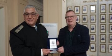 Новият генерален директор на ДП „Пристанищна инфраструктура“ посети ВВМУ „Н. Й. Вапцаров“