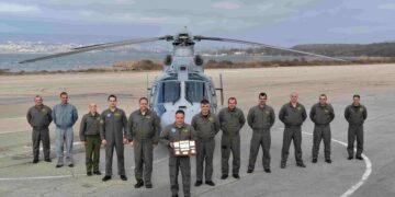 Морската вертолетна авиобаза e с нов командир (СНИМКИ)