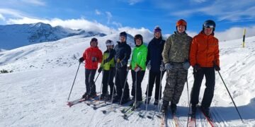 ВВМУ се класира на пето място в Държавния военен шампионат по ски