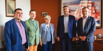 Ректорът на МУ-Варна проф. д-р Димитър Райков се срещна с научния лидер на проекта TRANSTEM д-р Манлио Винчигуера