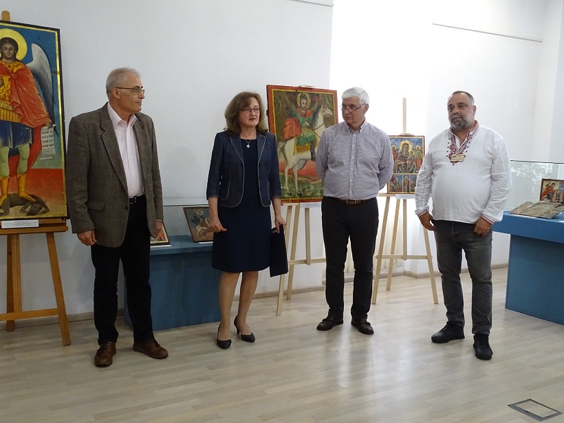 Във Военноморския музей беше открита изложбата „Светци – воини и покровители на бойното поле“