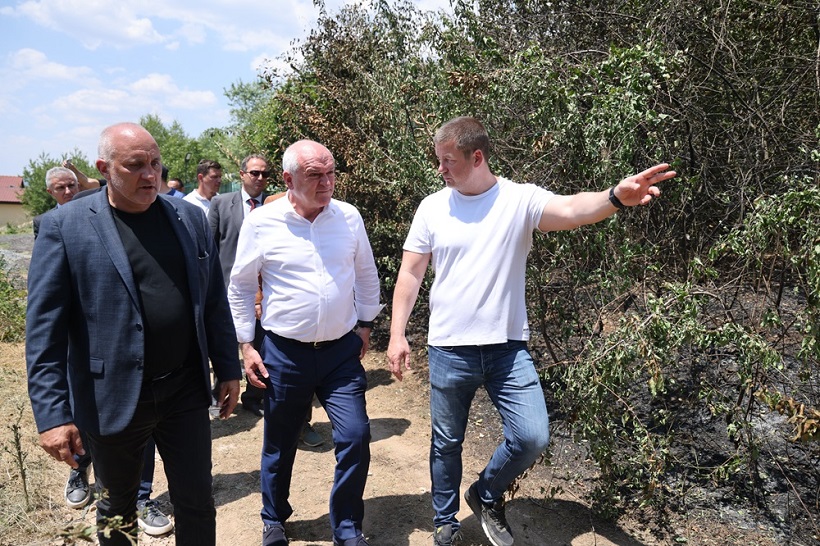Премиерът Главчев сформира оперативен щаб заради пожарите (ВИДЕО)