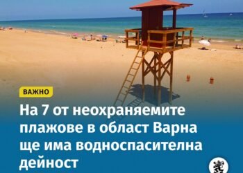 от неохраняемите плажове в област Варна ще има