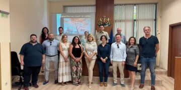 Магистрати от ЕС на посещение в Административен съд - Варна