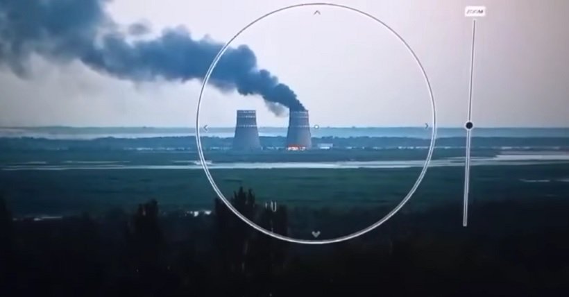 Росатом: Пожарът в контролираната от Русия Запорожка ядрена централа в Украйна е изгасен