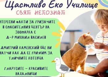 Урок по човечност и грижа към животните са акцентът в Щастливо еко училище “Свят непознат” на 10 август в зоопарка на Варна