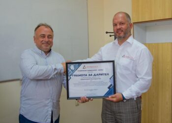 ТУ-Варна започва новата учебна година с дарение от Цератицит България АД – Габрово