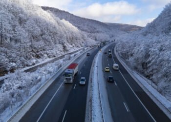 Актуална пътна обстановка в страната, 17 януари