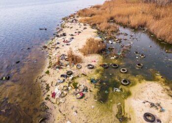Брегът на Варненското езеро – потънал в боклуци и мръсотия! (СНИМКИ)