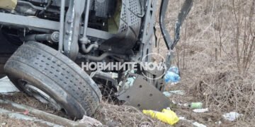 Четирима загинали и 7 ранени при тежка катастрофа край Видин (ВИДЕО)