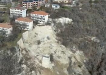 Свлачището в Балчик отново се e активизирало