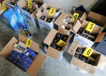 Близо 200 литра „райски газ“ открити в склад в Шумен (СНИМКИ)
