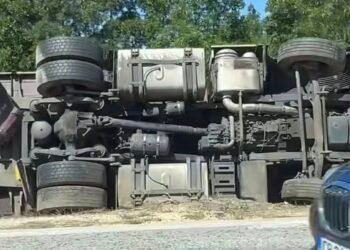 Николай Попов: Отново обърнат камион в отсечката на смъртта! Липсва контрол над товарния трафик!