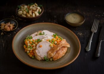 Перфектно печено свинско с хрупкава коричка и сос – класическа рецепта за неделна трапеза