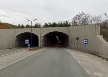 На 2 и 3 септември през нощта ще се боядисват стените в тунел „Мало Бучино“ на АМ „Струма“. Шофирайте внимателно!