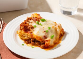 Открийте лесна рецепта за лазаня с месо, сирена и кори – бърз вариант и българска адаптация. Вкусна, сочна и подходяща за семейна вечеря.