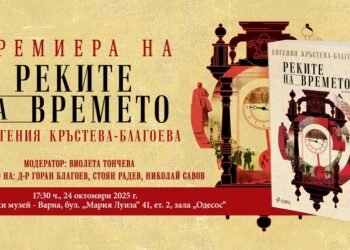 „Реките на времето“ оживяват във Варна – роман за паметта, любовта и силата на прошката