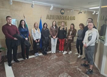 Бъдещи служители на сигурността трупат опит в Апелативен съд – Варна 