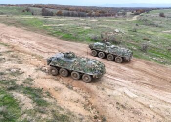 Съвместно учение на български, турски и италиански военнослужещи на учебен полигон „Корен“