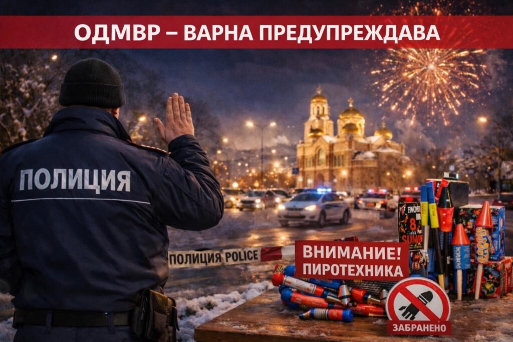 Полицейско присъствие и проверки за пиротехника по празниците във Варна