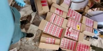 110 300 къса цигари без бандерол иззеха при полицейска операция във Варна