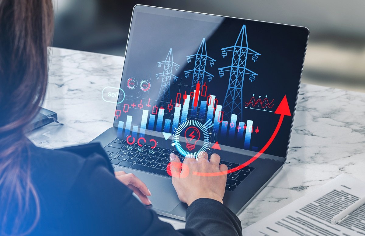 Електроразпределителна мрежа в зимни условия по време на коледните празници в Североизточна България