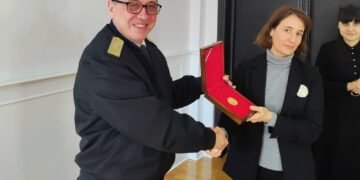 Френският посланик Мари Дюмулен посети ВВМУ „Н. Й. Вапцаров“ във Варна