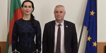 Областният управител се срещна с посланика на Украйна в България Н.пр. Олеся Илашчук