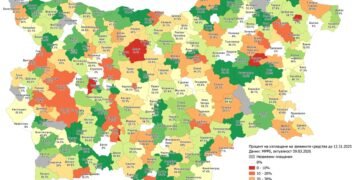 Дигитално проследяване на всеки 14 дни на финансирани обекти по Инвестиционната програма за общински проекти