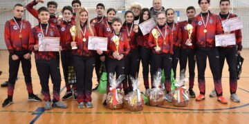 Младите огнеборци на ОДК – Варна с 4 купи и злато в първия турнир по пожароприложен спорт в зала