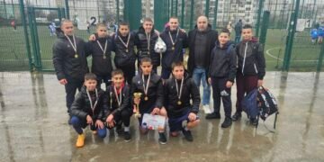 ОУ „Добри Чинтулов“ е първенец по мини футбол за V-VII клас в „Ученическа купа Варна – 2026“