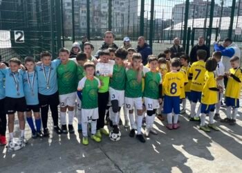 Отборът на СУЕО „А. С. Пушкин“ стана шампион по мини футбол при най-малките 2-4 клас в „Ученическа купа Варна 2026“