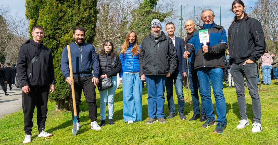 ТУ – Варна засади 32 дръвчета в инициативата „Засади дърво – остави следа“