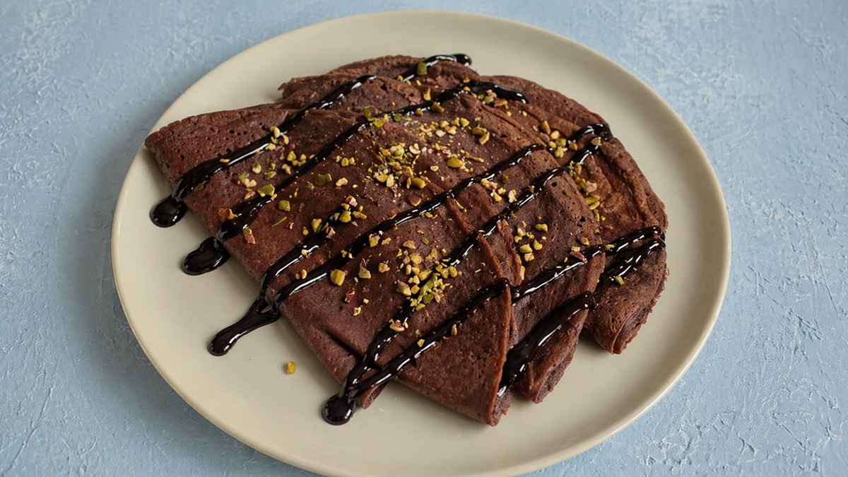 Най-лесната рецепта за шоколадови палачинки у дома