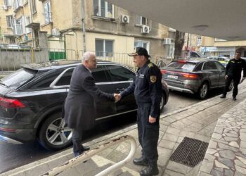 Министърът на вътрешните работи Емил Дечев проведе работна среща със служители на ОДМВР–Варна