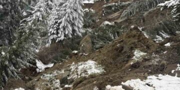 Обявиха бедствено положение в Смолян заради мащабно свлачище, затвориха пътя към Пампорово (ВИДЕО)