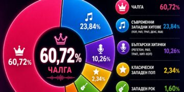 Изненада или не: поп-фолкът държи над 60% от слушанията в България