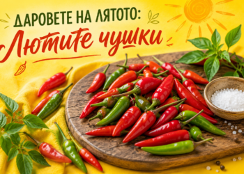 Даровете на лятото: Лютите чушки – огън, който лекува