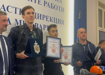 ОДМВР – Варна отличи четирима млади мъже за проявена смелост при залавяне на бандити